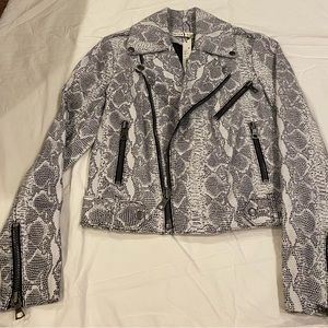 Alice and Olivia moto jacket. New with tags